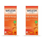 Weleda huile massage à l'arnica Huile De Massage 2x200 ml