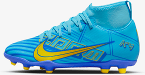 Nike Younger/older Kids' Multi-ground High-top Football Boot Jr. Mercurial Superfly 9 Club Km Fg/mg Jalkapallokengät BALTIC BLUE/WHI