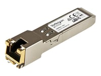 Startech.Com Hpe J8177c Compatible Sfp Module, 1000Base-T, Sfp To Rj45 Cat6/Cat5e, 1Ge Gigabit Ethernet Sfp, Rj-45 (Copper) 100M, Hpe 1810, 1820, 2530, 1Gbps Mini Gbic Transceiver Sfp - Lifetime Warranty (J8177cst) - Sfp-Sändar/Mottagarmodul (Mini-G