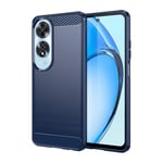 Oppo A60 4G      Carbon Fibre Case    [Navy]