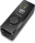 TC Helicon GO SOLO HD Interface Audio/MIDI pour appareils mobiles | Connectez-vous directement à iOS, Android, Mac et PC en utilisant les câbles USB ou MFi Lightning inclus | Noir