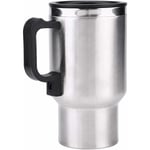 Bouilloire électrique de Voiture Mug Isotherme Tasse de Chauffage de Voyage Thermos 450ml 12V En Acier Inoxydable - Choyclit