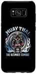 Coque pour Galaxy S8+ Muay Thai Ultimate Combat - Boxe thaïlandaise et éléphant