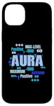 Coque pour iPhone 14 Plus Bleu Max Aura Blue Color Graphic