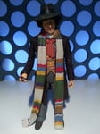 4th Doctor Who Pyramids of Mars Hat Smiling Face & Sonic Classic 5" Figure 