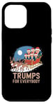 Coque pour iPhone 12 Pro Max Trumps For Everybody Santa Sleigh Christmas Holiday (Les