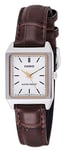 Casio Analog Leather Strap White Dial Quartz LTP-V007L-7E2 Womens Ladies Watch