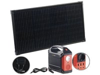 Batterie nomade HSG-420 avec panneau solaire 60 W - 155 Wh