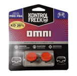 KontrolFreek FPS Freek OMNI Red PS5 PS4 Performance Thumbsticks Grips (4 Prongs)