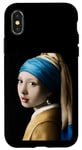 Coque pour iPhone X/XS The Girl with a pearl earring La Jeune Fille à la perle