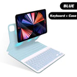 (iPad Pro 11 2021blue D) Magic Keyboard For iPad Air 4 Case iPad Pro 11 Case 2021 2020 2018 Teclado iPad Air 5 2022 Magic Keyboard Cover Funda