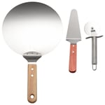 Pizza Tool Three-Piece Pizza Cutter, Pizza , Pizza Shovel 3-In-14765