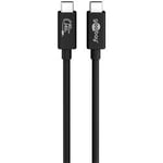 USB4 40 Gbps-kabel, 240 Watt, 0.7 meter