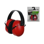 Casque anti-bruit 26 dB avec oreillettes réglables. Norme EN352-1. Produit livré avec cravate cross marketing lorsque commandées