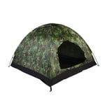 Outdoor Camouflage UV Protection Waterprf Big Tent For Family Camping Hiking