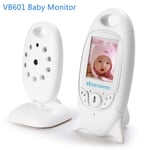 smzzz Baby Monitor with Camera and Night Vision 2.4GHz Wireless Technology Infrared Night Vision Function Built-in Microphone and Speaker with Temperature Alarm System Clear