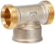 Wiroflex 26019 0 T-Piece Clamping Ring Screw System Fitting for Multi-Layer Composite Pipe, 3/4 A X 3/4 Ig X 3/4