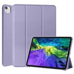 Étui pour iPad Pro 11" 4th/3rd/2nd/1st génération Case 2022/2021/2020/2018, Slim Fit Lightweight Smart Cover avec Coque arrière en TPU Souple pour iPad Pro 11 avec Mise en Veille Automatique