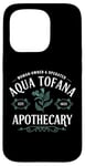 Coque pour iPhone 15 Pro Funny Feminist Aqua Tofana Apothicaire Vintage Apparel