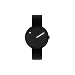 Picto Wrist Watch, Black/black/black