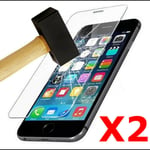 X2 Protection écran pour iPhone 7 / 8, Verre Trempé Ultra Clair et Résistant Fil