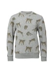 Chevalier Wildcat Sweatshirt Junior Lynx Grey Melange 120