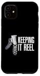 Coque pour iPhone 11 Keeping It Reel Irish Stepdance Irlande Danse traditionnelle