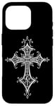 iPhone 16 Pro Alternative Cross Mall Goth Grunge Romantic Gothic Case