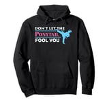 Funny Karate Girl Gift Don't Let The Ponytail Fool You Pullover Hoodie