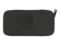 Hori Slim Tough Pouch - Fodral För Spelkonsol - Svart - För Nintendo Switch Lite