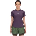 NEW BALANCE Impact Run At N-vent Tee W Violet L 2023 - *prix inclut le code EXTRA20