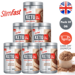 Slimfast Keto Fuel Shake Combines Smooth Mocha Coffee Flavours 350g Pack Of 1-6