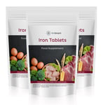 Iron Tablets | 180 Vegan tablets | Energy Immune Support | Haemoglobin | UK Made