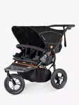 Out'n'About Nipper V5 Double Pushchair, Summit Black