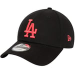 casquettes Homme, New Era League Essentials 940 Los Angeles Dodgers Cap, Noir