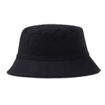 Svart Fiskehatt Bucket Hat Mössa Hatt svart black one size