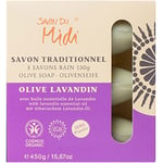 Midi Olivtvål med lavandin - Savon du midi EKO - 450 g