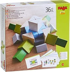 HABA - Jouet en bois PEFC - Jeu d'assemblage en 3D Mosaïque Nordic - 3 ans et plus