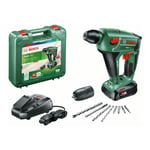 Bosch Marteau perforateur sans fil Uneo Maxx, avec 1 x PBA 18V 2,5 Ah batterie rechargeable