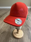 Stella McCartney Adidas  Stella sport Red Trucker SnapBack Baseball Cap New