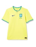 Nike CBF Dri Fit Stadium Home T-Shirt Dynamic Yellow/Paramount Blue M