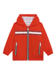 Timberland Baby Hooded Zipped Windbreaker Jacket, Red