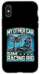 iPhone X/XS My Other Car Is A Sim Racing Rig Racer Race Car Simulator Case