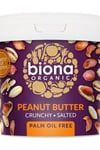 Biona Organic - Peanut Butter, Crunchy Salted - 1000g