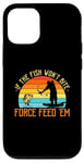 Coque pour iPhone 12/12 Pro Bowfishing Force Feed Them, pêcheur, arc et flèche