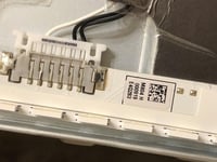 connector 2D 6PIN Bande de rétro-éclairage LED 3v 56/60LED pour Samsung TV 46 pouces, 2012SVS46 7032nb 2D BN96-21463A ""Nipseyteko
