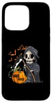 Coque pour iPhone 15 Pro Max Free a Hugs Costume d'Halloween effrayant pour la faucheuse