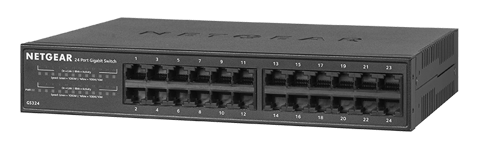 Netgear GS324 24-Port Unmanaged Gigabit Ethernet Switch