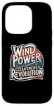 Coque pour iPhone 14 Pro Design durable Wind Power Clean Energy Revolution