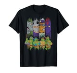 TMNT Characters With Villains T-Shirt